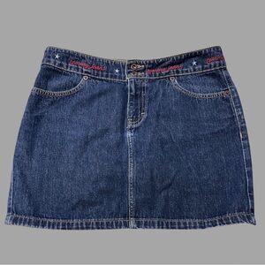 Tommy Hilfiger Women's Navy and Red Skirt size 5 [i-35]